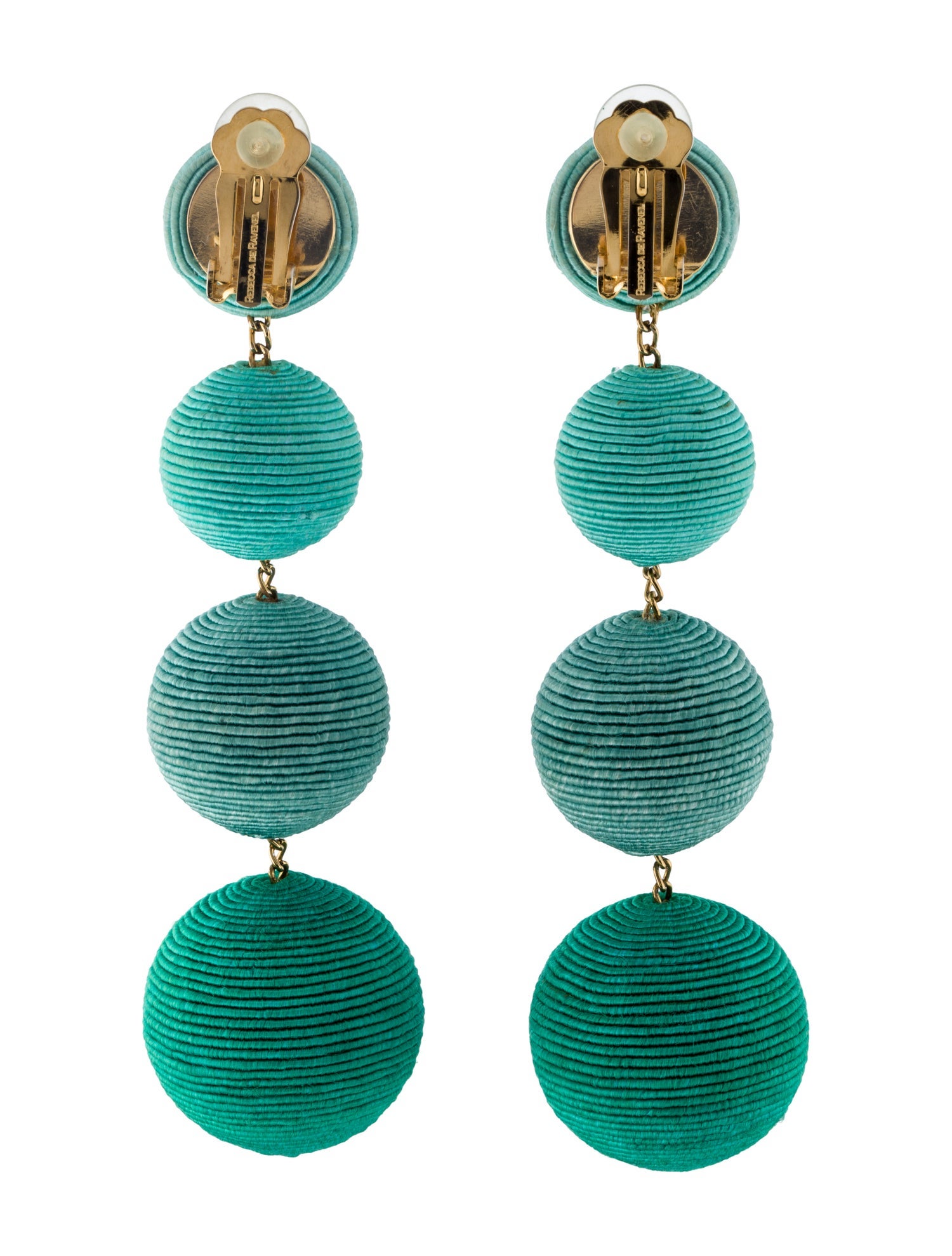 Rebecca de Ravenel Ombré Classic Clip-On Drop Earrings